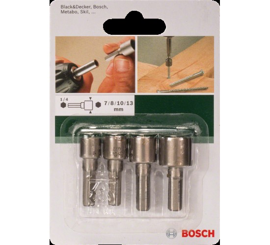 Bosch DIY Lokma Ucu Seti 4 Parça, 3165140389730