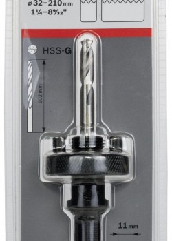 Bosch 11 mm Altıgen Şaftlı 32-210 mm Pançlar için Adaptör