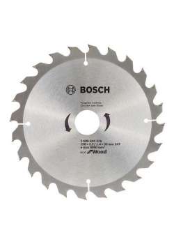 Bosch Eco For Wood Ahşap Daire Testere 190 X 2.2/1.4 X 30 mm 24 Diş