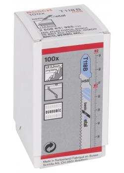 Bosch Ekonomik Seri Metal İçin T 118 B Dekupaj Testeresi Bıçağı - 100'Lü Paket Bosch Ekonomik Seri Metal İçin T 118 B Dekupaj Testeresi Bıçağı - 100'Lü Paket
