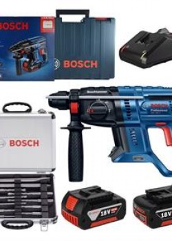 Bosch GBH 180-LI Kırıcı Delici + 11 Parça SDS Set