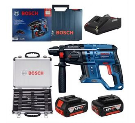 Bosch GBH 180-LI Kırıcı Delici + 11 Parça SDS Set, 4059952588889
