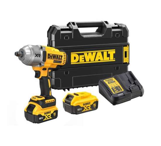 Dewalt DCF900P2T 18Volt/5.0Ah 1396Nm Çift Akülü Profesyonel Somun Sıkma, 5035048743362
