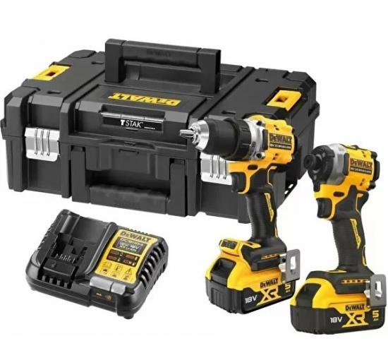 Dewalt DCK2051P2T 18V XR 5.0 AH LI-ION Kömürsüz İkiz Set