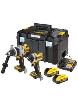 Dewalt DCK2200H2T 18V XR 5.0 AH Li-ion Premium PowerStack Kömürsüz İkiz Kit Dewalt DCK2200H2T 18V XR 5.0 AH Li-ion Premium PowerStack Kömürsüz İkiz Kit