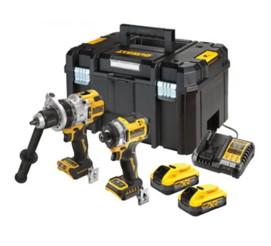 Dewalt DCK2200H2T 18V XR 5.0 AH Li-ion Premium PowerStack Kömürsüz İkiz Kit