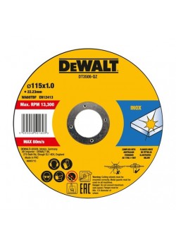 Dewalt DT3506 Metal Kesme Diski 115 x 1.0 x 22.23 mm