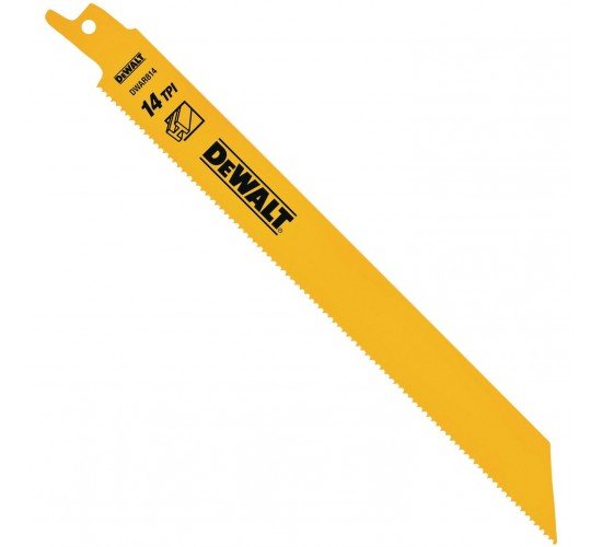 Dewalt DWAR814 203mm Metal Tilki Kuyruğu Testere Bıçağı 1adet