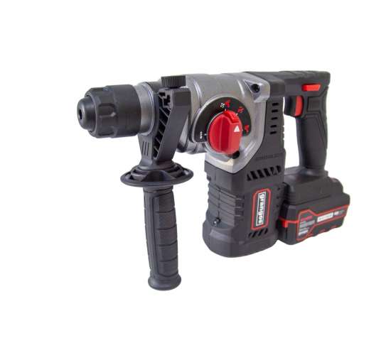 Grangos GCH20-F2 20V 5 Ah Çift Akülü SDS-Plus Kırıcı/Delici, 8683347921089
