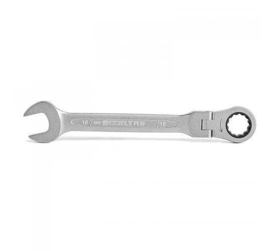 İzeltaş 0345020013 Mafsallı Cırcır Kombine Anahtar 13 mm