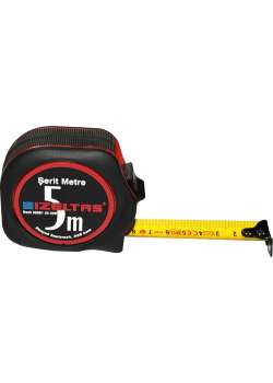 İzeltaş 0588150005 5mt Plastik Stoplu Şerit Metre