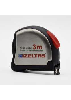 İzeltaş 0588150013 Krom Şerit Metre 3 m