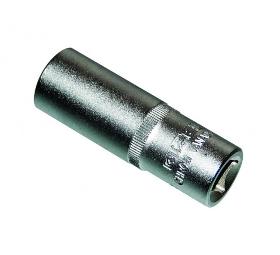 İzeltaş 1108060018 1/2'' Altı Köşe Derin Lokma Anahtar 18 mm, 8691150208464