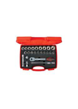 İzeltaş 1113002024 1/2" Altı Köşe Lokma Anahtar Takımı 24 Parça