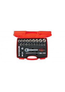 İzeltaş 1113002024 1/2" Altı Köşe Lokma Anahtar Takımı 24 Parça