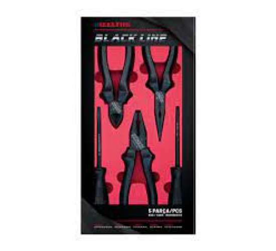 İzeltaş 13000005133 Black Line 5 Parça Set, 8691150242413