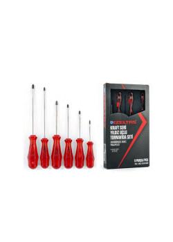 İzeltaş 4120008106 Kraft Seri Yıldız Uçlu Tornavida Takımı 6 Parça İzeltaş 4120008106 Kraft Seri Yıldız Uçlu Tornavida Takımı 6 Parça