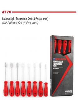 İzeltaş 4770008108 Lokma Uçlu Tornavida Takımı 8 Parça İzeltaş 4770008108 Lokma Uçlu Tornavida Takımı 8 Parça