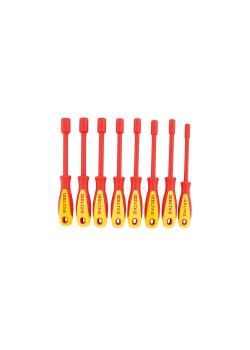 İzeltaş 4773008108 1000V Süngüsü İzoleli Lokma Uçlu Tornavida Takımı 8 Parça İzeltaş 4773008108 1000V Süngüsü İzoleli Lokma Uçlu Tornavida Takımı 8 Parça