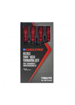 İzeltaş 4776008107 Delikli Torx Uçlu Tornavida Seti 7 Parça İzeltaş 4776008107 Delikli Torx Uçlu Tornavida Seti 7 Parça