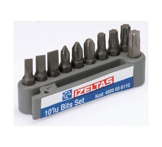 İzeltaş 4800008110 10'Lu Bits Set, 8691150921059