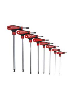 İzeltaş 4921 00 8108 T Tipi Yuvarlak Başlı Allen Anahtar Takımı 8 Parça