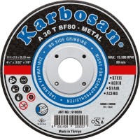 Karbosan 910020 Metal Kesme Diski 115 x 2.5 x 22.23 mm - 50'li Paket