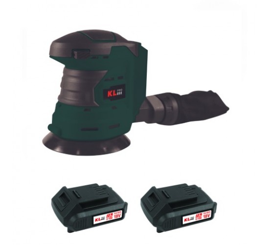 KL PRO KLEZ18-20 18Volt/2.0Ah Li-Ion Şarjlı Eksantrik Zımpara