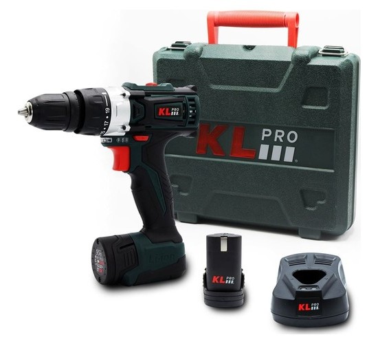 KL PRO KLNM1020H 10.8Volt/2.0Ah Li-ion Çift Akülü Profesyonel Vidalama, 8699956804460