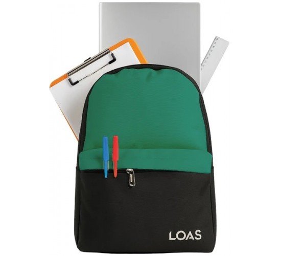 Loas L-EDU22 Yeşil Renk Okul Çantası/Sırt Çantası