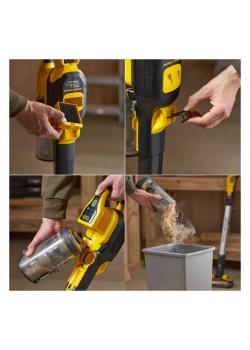 Stanley SFMCVS001D1 18V V20 Kablosuz Dikey Süpürge