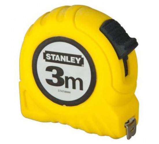Stanley 1-30-487 3M x 12,7MM Çelik Şerit Metre, 3253561304873