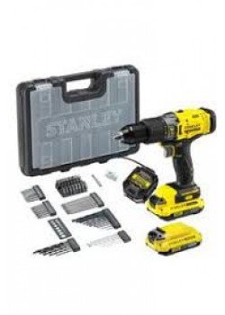 Stanley SCD718D2A 18V 2.0 Ah V20 Çift Akülü Darbeli Matkap Kiti