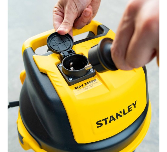 Stanley SXVC30XTDE 1600 W 30 LT Islak/Kuru Elektrikli Süpürge