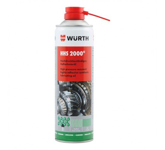 Würth HHS 2000 Tutunma Özellikli Yağlayıcı 500 ml Würth HHS 2000 Tutunma Özellikli Yağlayıcı 500 ml