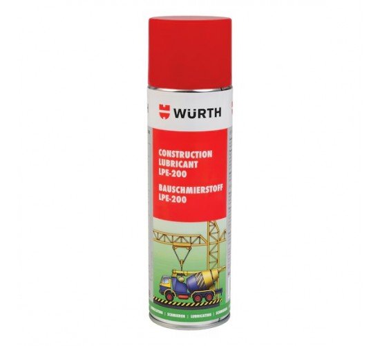 Würth LPE 200 Tutunma Özellikli Yağlayıcı 500 ml Würth LPE 200 Tutunma Özellikli Yağlayıcı 500 ml